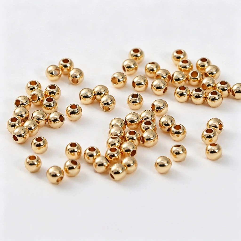 3mm 合金镀金隔珠