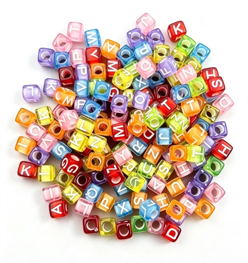 Acrylic Letter Beads