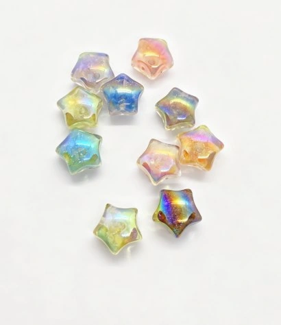 16mm Hedi Mermaid Aurora Star Beads
