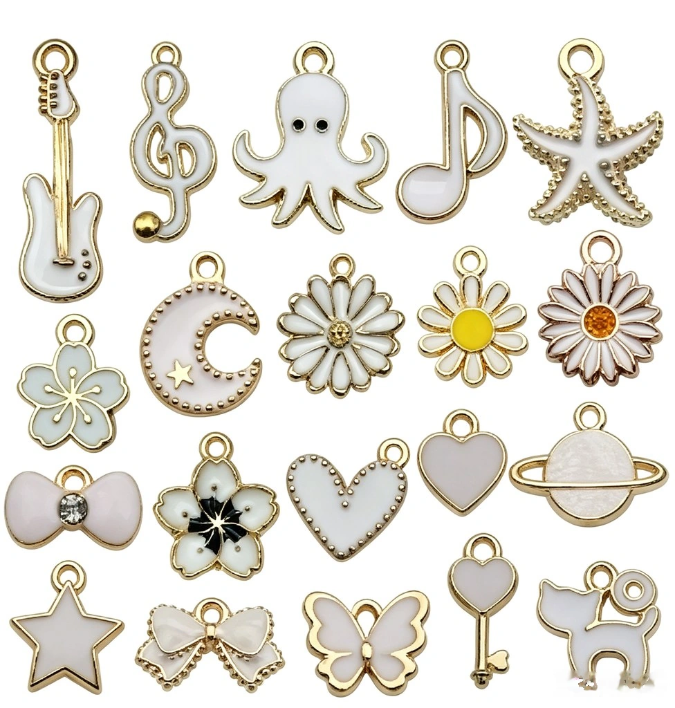 Alloy Enamel Pendant